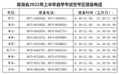 2022上半年青海省自學考試考生申報個人防疫信息有關要求通告